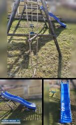 Zjeżdżalnia, 2 siedziska, bocianie gniazdo - Obrazek 1