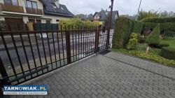 brama wjazdowa ocynk malowana - Obrazek 1