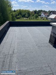 Klejenie papy termozgrzewalnej dachy fundamenty - Obrazek 1