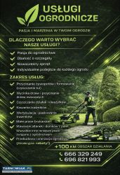 Usługi ogrodnicze – kompleksowe wykonanie ogrodów - Obrazek 1
