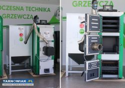 Kocioł DrewKo Hybrid 18kW – dwupaliwowy kocioł - Obrazek 2
