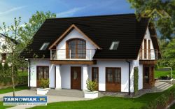 Nowy dom przy lesie stan deweloperski gm. Czarna - Obrazek 4