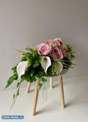 Elegancki komplet stroików - róże i kalie - Obrazek 2