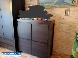 Meble zestaw plus krzesła brąz ciemny - Obrazek 2