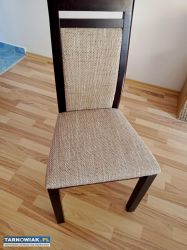 Meble zestaw plus krzesła brąz ciemny - Obrazek 4