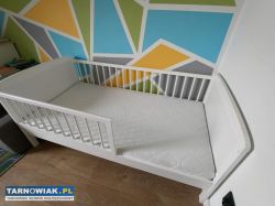Sprzedam łóżko 70x140 wraz z materacem - Obrazek 1