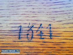 Stara szafa z litego drewna TARNÓW - Obrazek 3