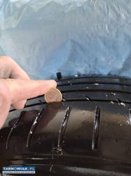 Sprzedam alufelgi z oponami Opel Vectra - Obrazek 2