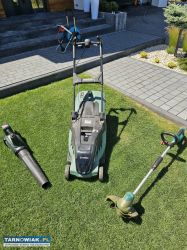 Zestaw ogrodowy Bosch z 3 akumulatorami - Obrazek 1