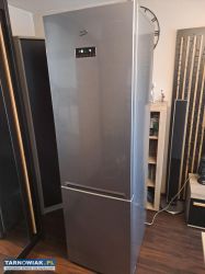 Duża lodówka no frost 203 cm beko inox 362l - Obrazek 1