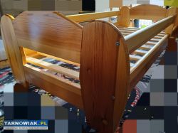 Sprzedam łóżko dziecięce drewniane - Obrazek 2