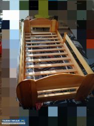 Sprzedam łóżko dziecięce drewniane - Obrazek 3