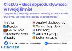Konsultant ClickUp wdrożenie CRM i zarządzanie pro - Obrazek 1