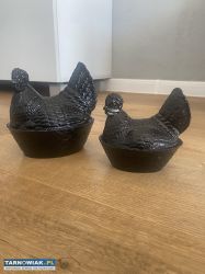 Kolekcjonerskie Kury hialitowe 2szt Ząbkowice - Obrazek 1