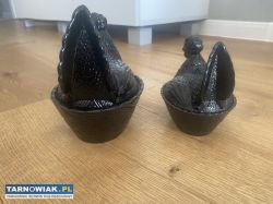 Kolekcjonerskie Kury hialitowe 2szt Ząbkowice - Obrazek 4
