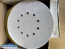 Papier ścierny krążek na rzep  do żyrafy 225 mm - Obrazek 3