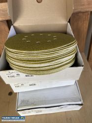 Papier ścierny krążek na rzep  do żyrafy 225 mm - Obrazek 4