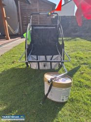 Przyczepka rowerowa dla dziecka. - Obrazek 4