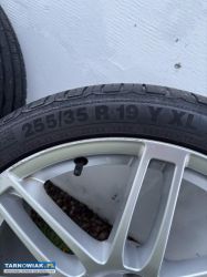 Alufelgi 19" audi 5x112 + opony barum 255/35 r19 - Obrazek 3