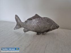 Metalowy serwetnik w kształcie ryby - Obrazek 3