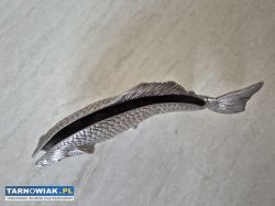 Metalowy serwetnik w kształcie ryby - Obrazek 4