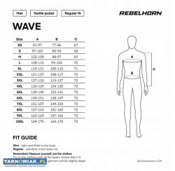 Kurtka motocyklowa Rebelhorn Wave czarna – L, nowa - Obrazek 4