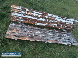 Sprzedam huśtawkę ławkę drewnianą - Obrazek 1