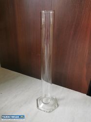 Cylinder z wylewem, szklany 250ml nowy - Obrazek 1