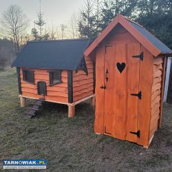 Kurnik dla Kurek / WC toalety kibelek / Budy dla p - Obrazek 3