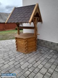 Studnia ogrodowa obudowa  doniczki  huśtawka - Obrazek 1