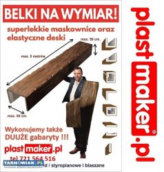 Na wymiar - Maskowanice belki rustykalne styropian - Obrazek 1