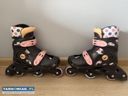 Rolki dla dziewczynki rozm. 31-34 - Obrazek 1