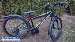 Rower 24 Rockrider ST500 rama 14 cali bdb stan - Obrazek 1