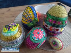 Jajka Wielkanocne ozdobne ręcznie robione! - Obrazek 1