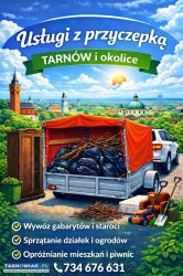 Usługi z przyczepką – Wywóz gabarytów - Obrazek 1
