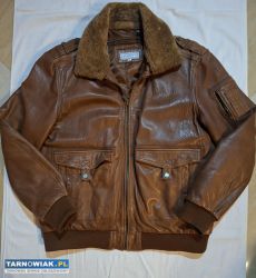 Skórzana kurtka pilotka - Obrazek 1