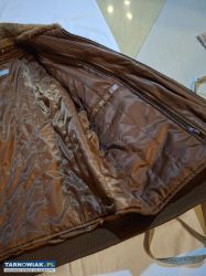 Skórzana kurtka pilotka - Obrazek 4