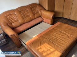 kanapa i 2 fotele ( komplet) skóra naturalna - Obrazek 4