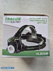 Latarka czołowa, akumulatorowa Tracon HL500B - Obrazek 1