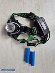 Latarka czołowa, akumulatorowa Tracon HL500B - Obrazek 2