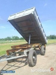 Przyczepa wywrotka d-47 po remoncie nowe blachy - Obrazek 3