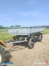 Przyczepa wywrotka d-47 po remoncie nowe blachy - Obrazek 2