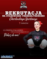 Zatrudnię trenera/trenerkę cheerleadingu - Obrazek 1