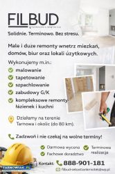 Remonty, malowanie Tarnów - Obrazek 1