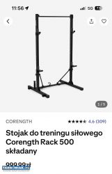 Stojak do treningu siłowego oraz poręcze ćwiczeń - Obrazek 1