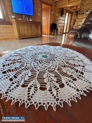 Serwetka ręcznie robiona, NOWA - Obrazek 2