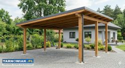 Wiata garażowa, zadaszenia tarasu, tarasy drewnia - Obrazek 1