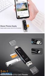 5w1 Wielofunkcyjny czytnik kart - Obrazek 2