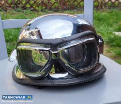 Kask awina + gogle xxl orzeszek - Obrazek 4