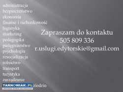 Pisanie prac, prezentacje, eseje - Obrazek 1